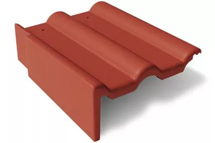 Франкфуртская Боковая цементно-песчаная черепица левая купить в екатеринбурге