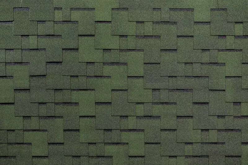 Гибкая черепица Tegola Top Shingle Футуро (Futuro) зеленый купить в екатеринбурге