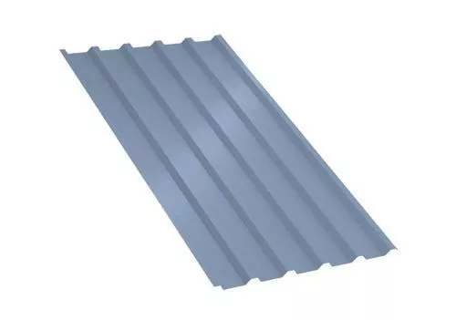 Профнастил МП35 A PURMAN 0,5 мм Galmei Сиреневый металлик купить в екатеринбурге