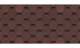 Гибкая черепица Docke PREMIUM Кёльн зрелый каштан. Артикул: 30323