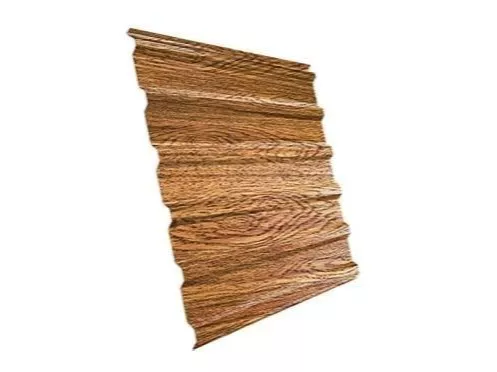 Профнастил Grand Line С20 A Print-double Elite 0,45 мм Golden Wood Золотой Дуб купить в екатеринбурге