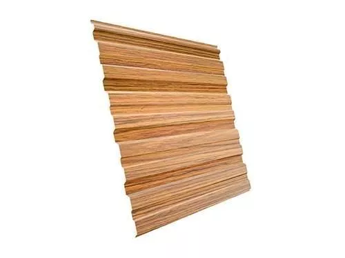 Профнастил Grand Line С10 A Print Elite 0,45 мм Golden Wood Золотой Дуб Эко купить в екатеринбурге