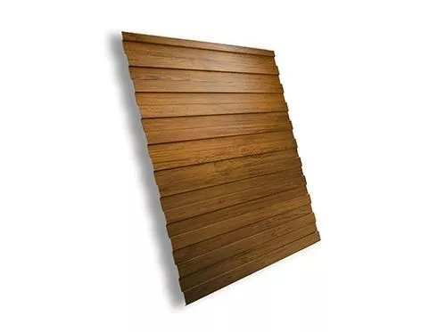 Профнастил Grand Line С8 A Print Elite  0,45 мм Golden Wood Золотой Дуб Эко купить в екатеринбурге