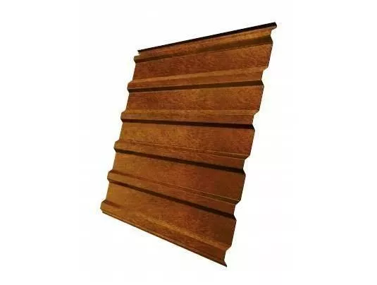Профнастил Grand Line С20R Print Elite 0,45 мм Golden Wood Золотой Дуб купить в екатеринбурге
