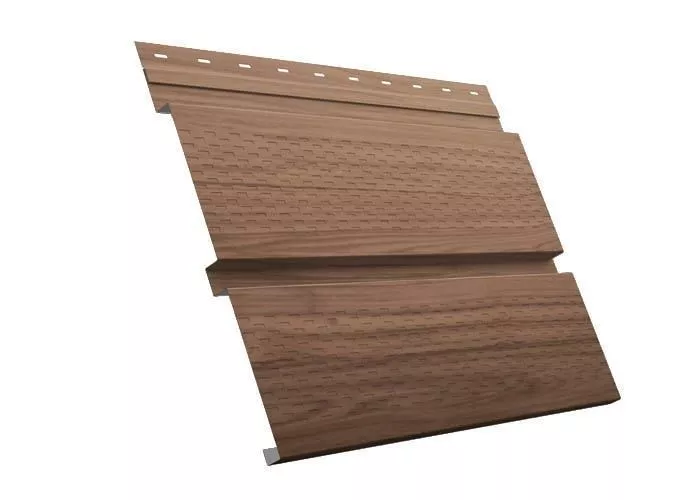 Софит металл GL с перфорацией Print Elite 0,45 мм Honey Wood медовое дерево купить в екатеринбурге