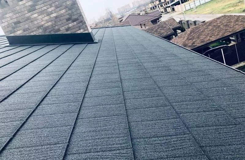Композитная черепица Metrotile IShake Коричневый купить в екатеринбурге