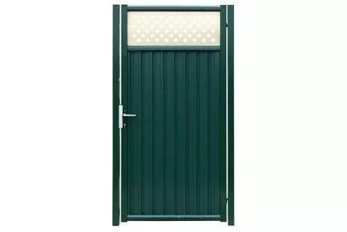 Калитка Estet Plus 2,4х1 RAL 6005/1013 GL купить в екатеринбурге