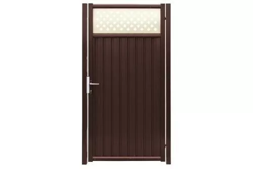 Калитка Estet Plus 2,4х1 RAL 8017/1013 GL купить в екатеринбурге