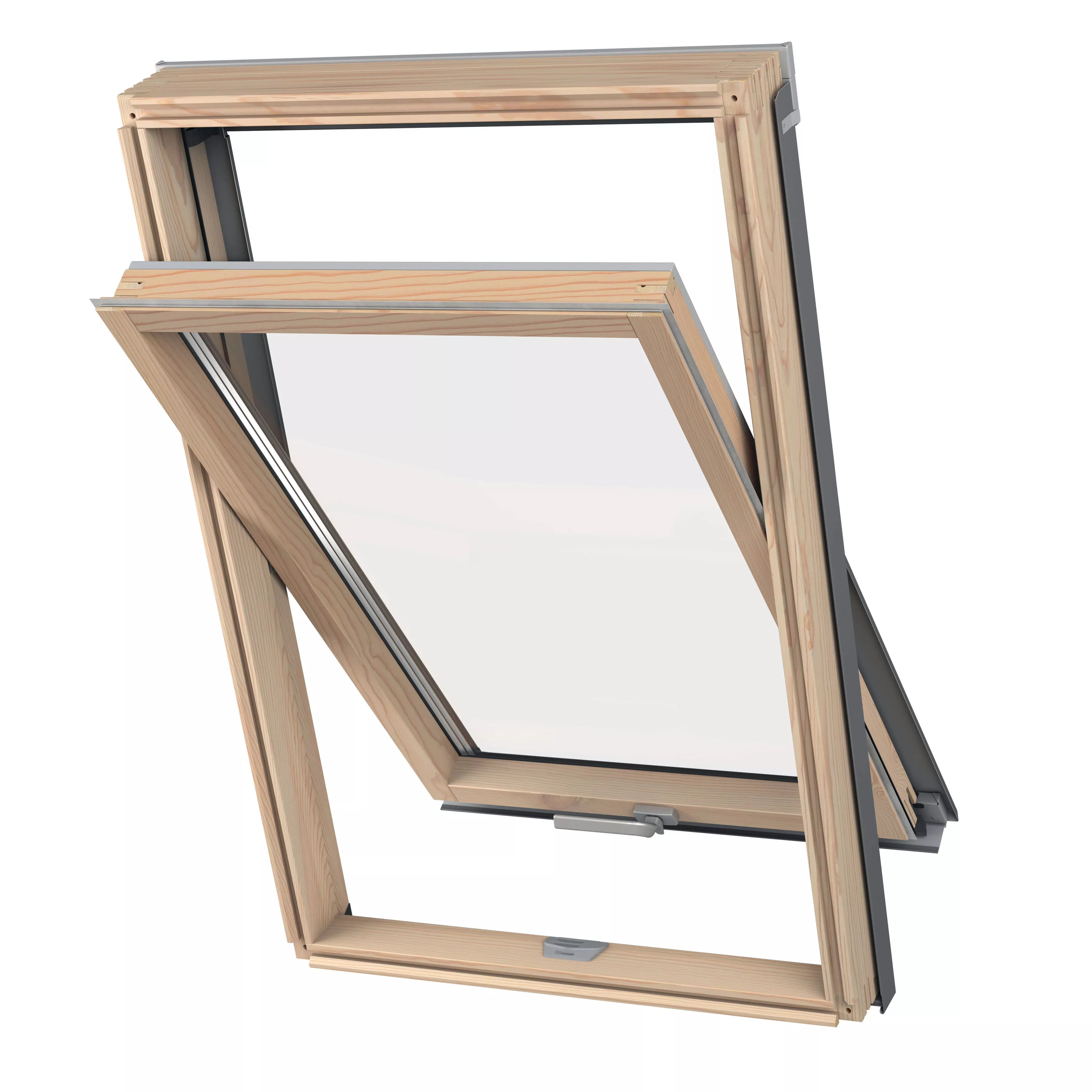KAА P6A B1500 94х118см (ручка снизу) Окно мансардное Dakea купить в екатеринбурге