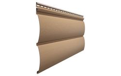 Сайдинг виниловый Docke PREMIUM Блок-хаус Капучино