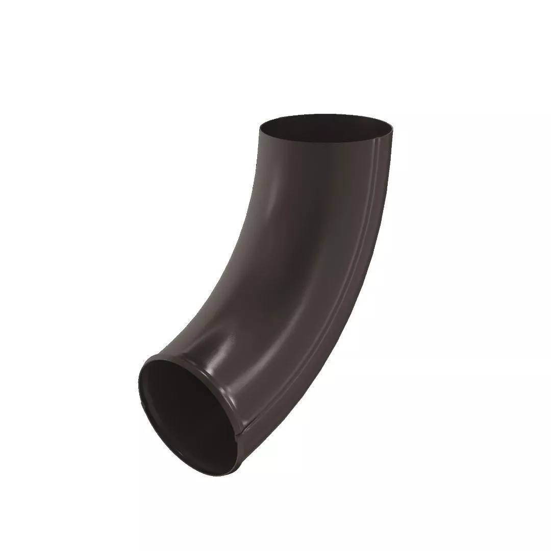 Отвод трубы 125/90. AQUASYSTEM КОМФОРТ. RAL 8017 Коричневый купить в екатеринбурге