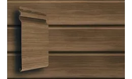 Акриловый сайдинг Grand Line Natural-брус Tundra S7 Кедр. Артикул: GL04
