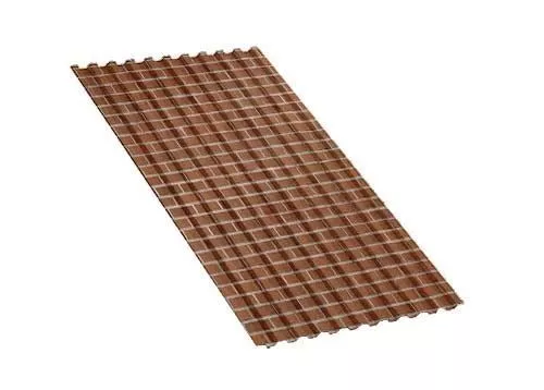 Профлист С21 A ECOSTEEL 0,5 мм Кирпич купить в екатеринбурге