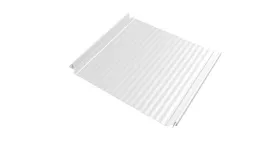 Кликфальц Double Pro Gofr Grand Line 0,45 Drap TX с пленкой на замках RAL 9003 сигнальный белый. Цена: 711 руб. Артикул: 46691