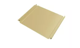 Кликфальц Double Pro Grand Line 0,45 PE с пленкой на замках RAL 1014 слоновая кость. Цена: 665 руб. Артикул: 47104