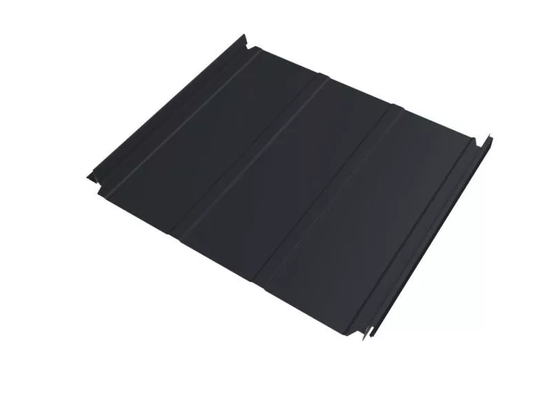 Кликфальц Double Pro Line Grand Line 0,5 Satin Matt TX с пленкой на замках RAL 7024 мокрый асфальт купить в екатеринбурге