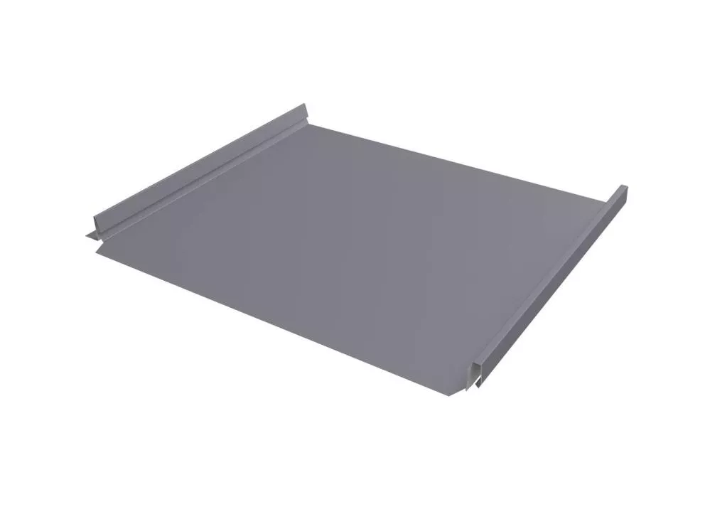 Кликфальц Fin 24 Grand Line 0,5 Satin с пленкой на замках RAL 7004 сигнальный серый купить в екатеринбурге