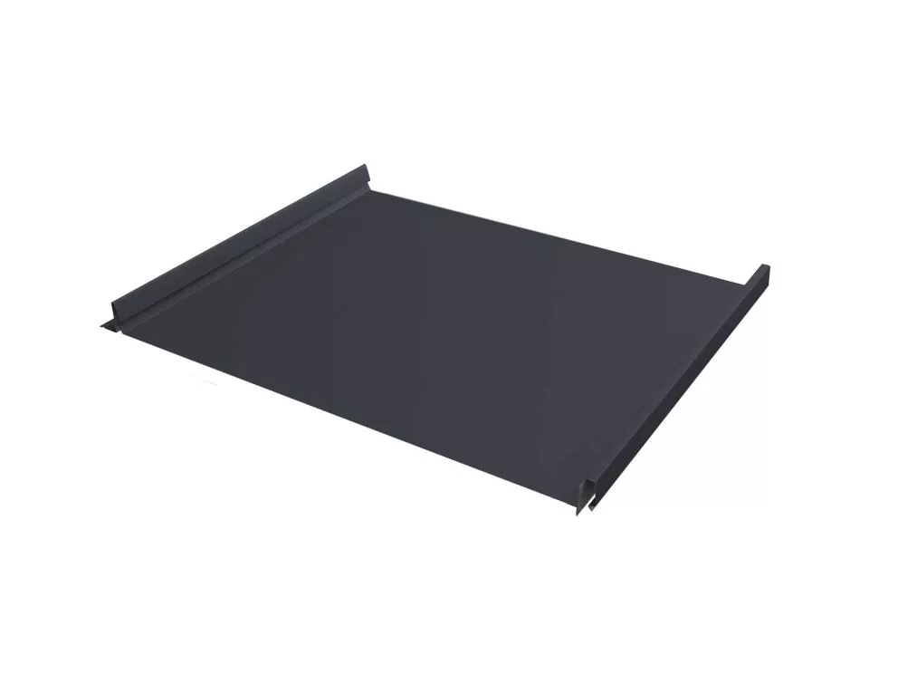 Кликфальц Fin Grand Line 0,5 Satin Matt TX с пленкой на замках RAL 7024 мокрый асфальт купить в екатеринбурге