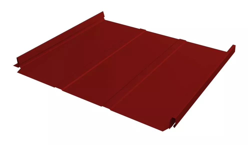 Кликфальц Fin Line Grand Line 0,5 Satin с пленкой на замках RAL 3011 коричнево-красный купить в екатеринбурге