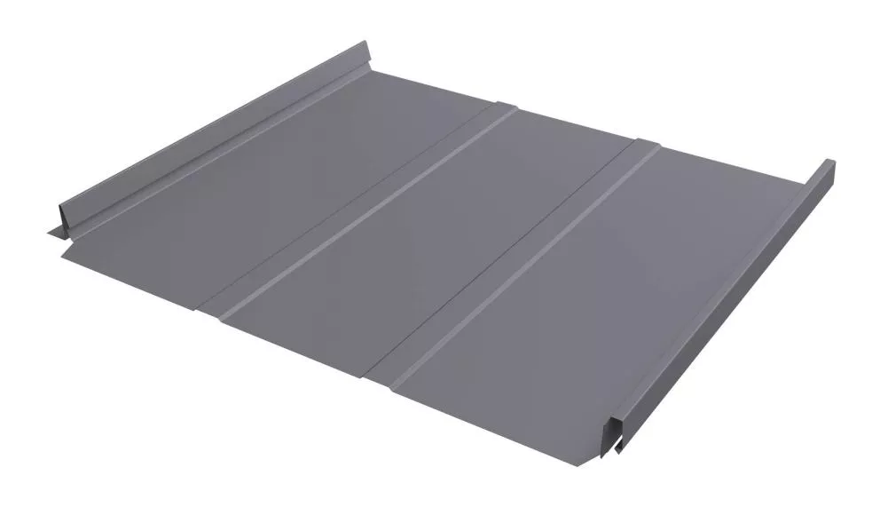 Кликфальц Fin Line Grand Line 0,5 Satin с пленкой на замках RAL 7004 сигнальный серый купить в екатеринбурге