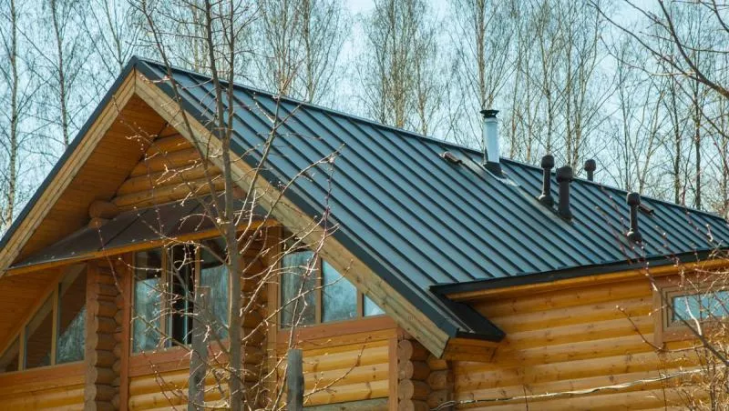Кликфальц Grand Line 0,45 Drap ST с пленкой на замках RAL 6005 зеленый мох купить в екатеринбурге