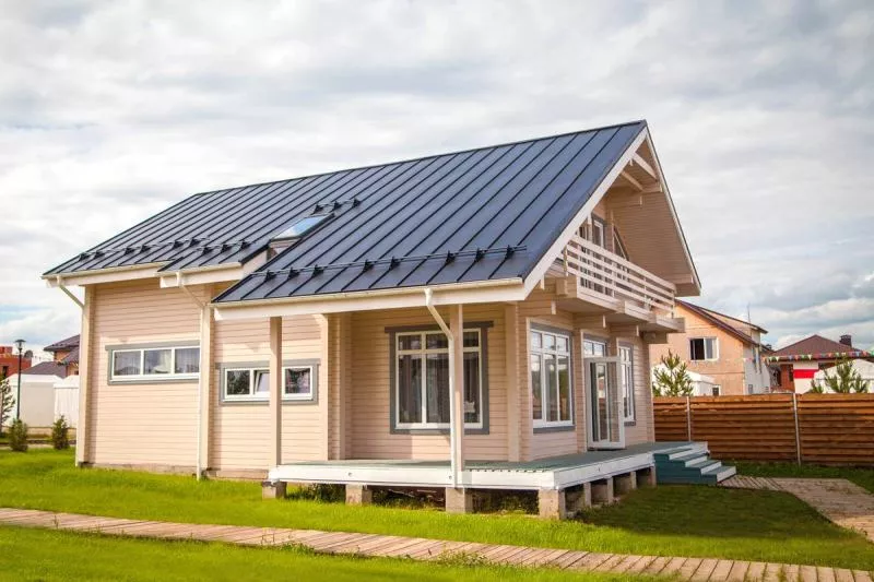 Кликфальц Grand Line 0,45 Drap ST с пленкой на замках RAL 7024 мокрый асфальт купить в екатеринбурге