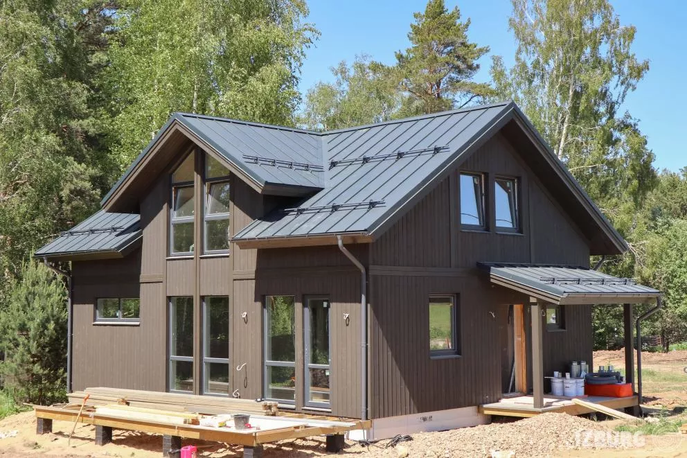 Кликфальц Grand Line 0,5 Satin Matt с пленкой на замках RAL 7016 антрацитово-серый купить в екатеринбурге
