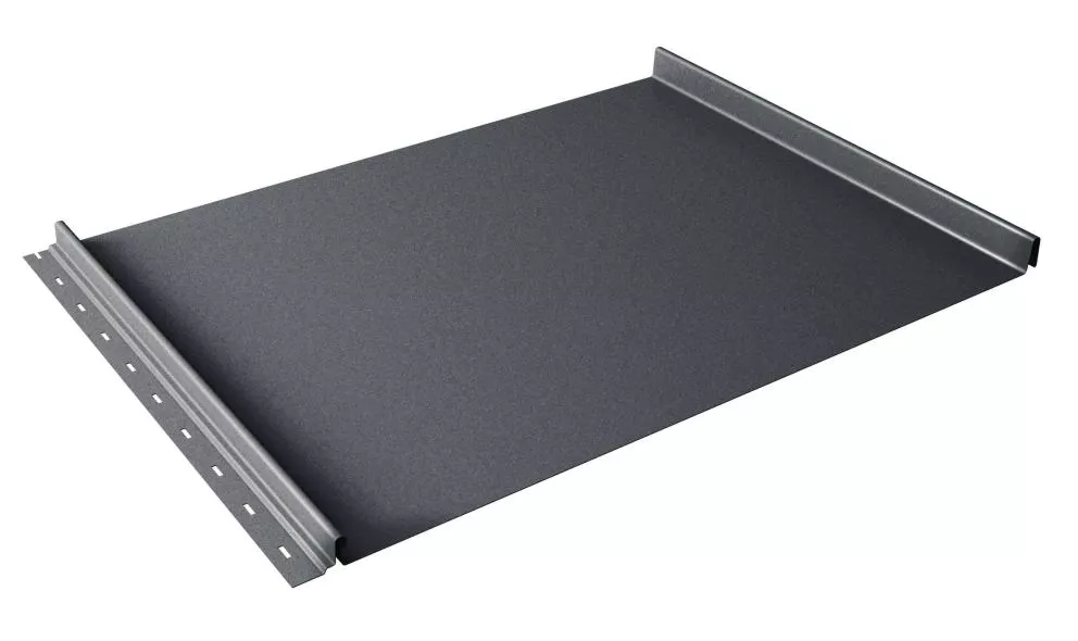 Кликфальц Grand Line 0,5 Satin Matt TX с пленкой на замках RAL 7016 антрацитово-серый купить в екатеринбурге