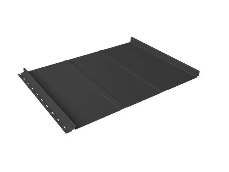 Кликфальц Line Grand Line 0,45 Drap TR с пленкой на замках RAL 7016 антрацитово-серый купить в екатеринбурге