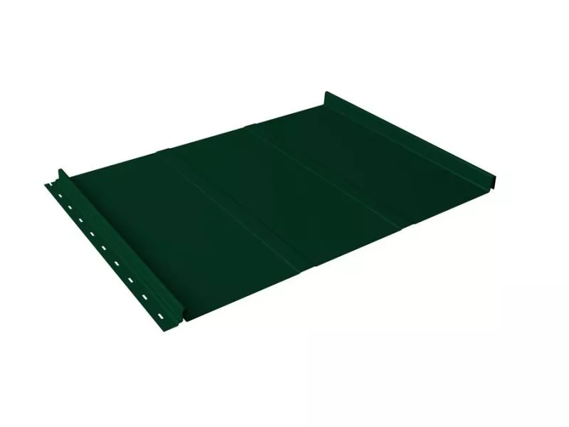 Кликфальц Line Grand Line 0,45 Drap TX с пленкой на замках RAL 6005 зеленый мох купить в екатеринбурге
