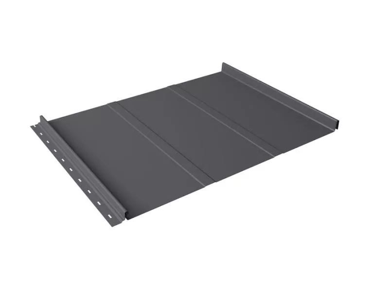 Кликфальц Line Grand Line 0,5 Satin с пленкой на замках RAL 7004 сигнальный серый купить в екатеринбурге