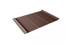 Кликфальц Line Grand Line 0,5 Satin с пленкой на замках RAL 8017 шоколад. Цена: 794 руб. Артикул: 37403
