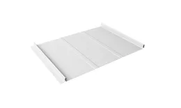Кликфальц Line Grand Line 0,5 Satin с пленкой на замках RAL 9003 сигнальный белый. Артикул: 37404