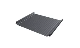 Кликфальц Pro Gofr Grand Line 0,5 Drap TX с пленкой на замках RAL 7024 мокрый асфальт. Цена: 1066 руб. Артикул: 37480