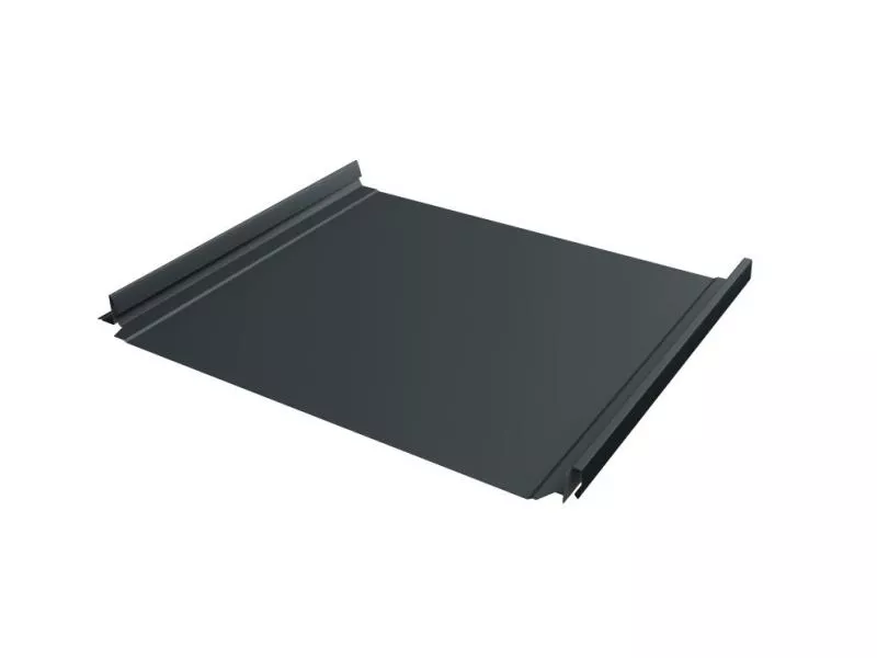 Кликфальц Pro Grand Line 0,45 Drap TR с пленкой на замках RAL 7016 антрацитово-серый купить в екатеринбурге