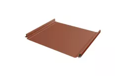 Кликфальц Pro Grand Line 0,45 Drap TR с пленкой на замках RAL 8004 терракота. Цена: 770 руб. Артикул: 47175