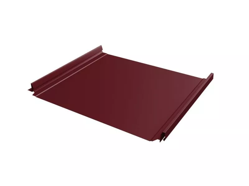 Кликфальц Pro Grand Line 0,45 Drap TX с пленкой на замках RAL 3005 красное вино купить в екатеринбурге