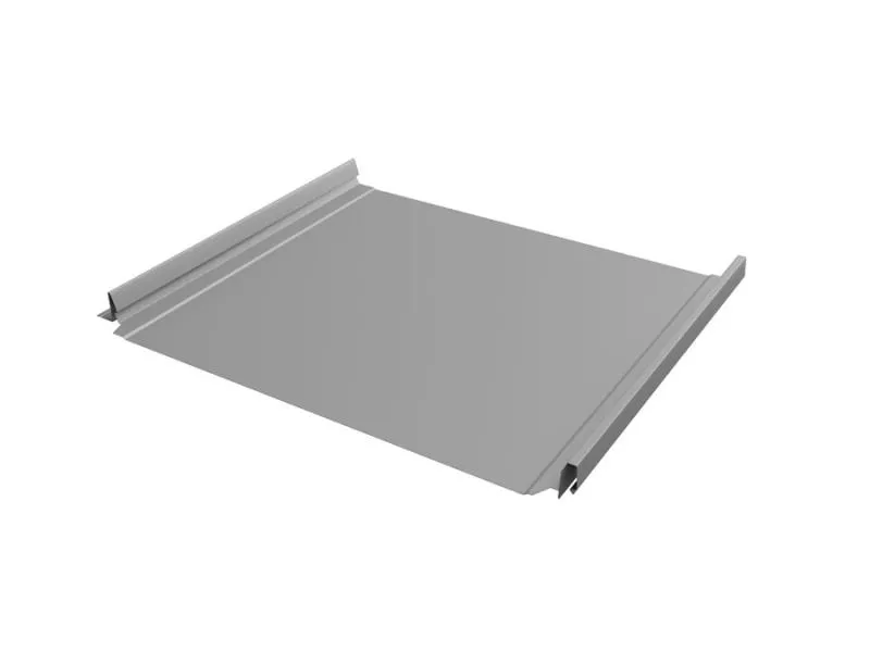 Кликфальц Pro Grand Line 0,45 Drap TX с пленкой на замках RAL 7004 сигнальный серый купить в екатеринбурге