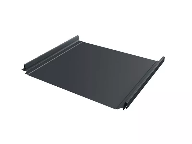 Кликфальц Pro Grand Line 0,45 Drap TX с пленкой на замках RAL 7016 антрацитово-серый купить в екатеринбурге