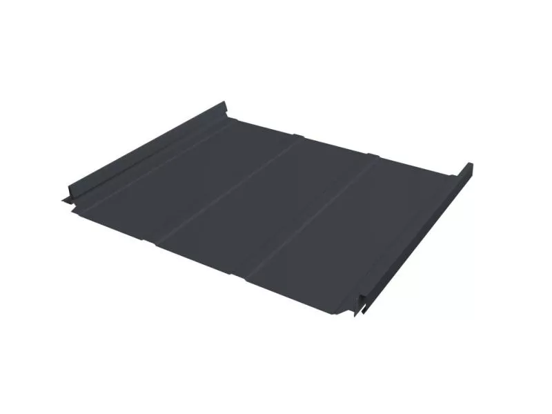 Кликфальц Pro Line Grand Line 0,45 Drap TR с пленкой на замках RAL 7024 мокрый асфальт купить в екатеринбурге