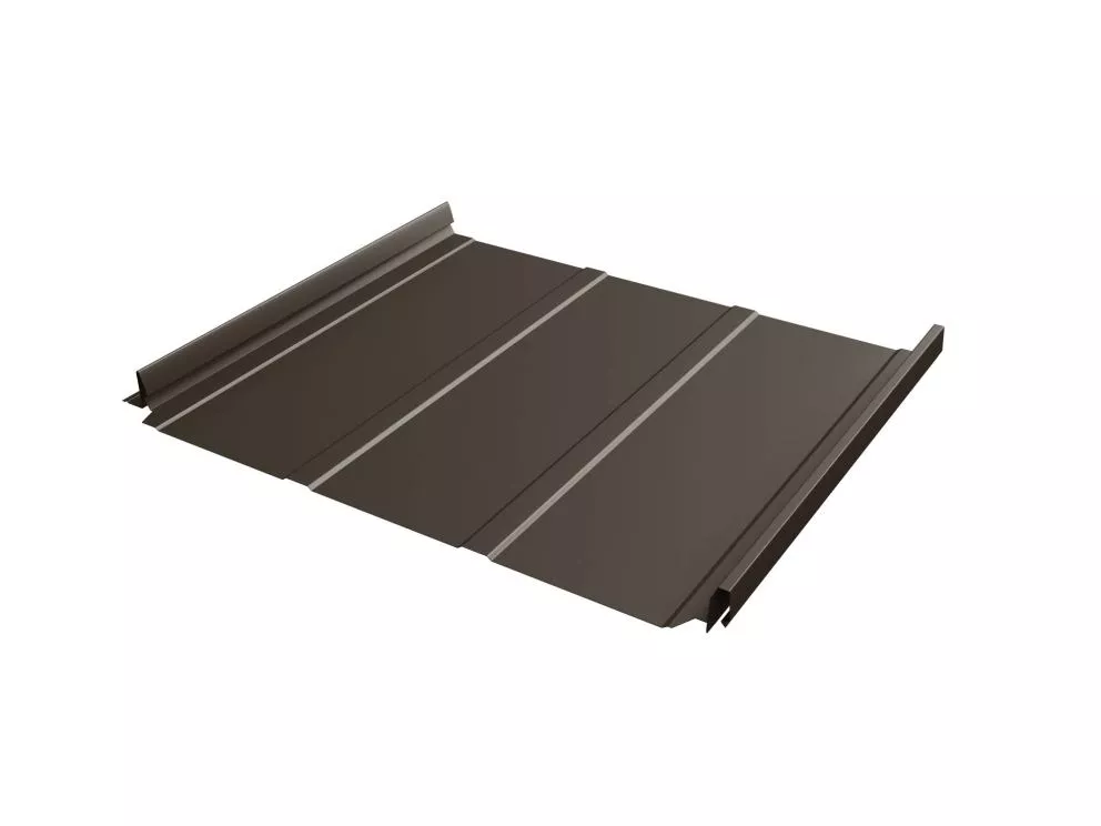 Кликфальц Pro Line Grand Line 0,5 PurLite Matt с пленкой на замках RR 32 темно-коричневый купить в екатеринбурге