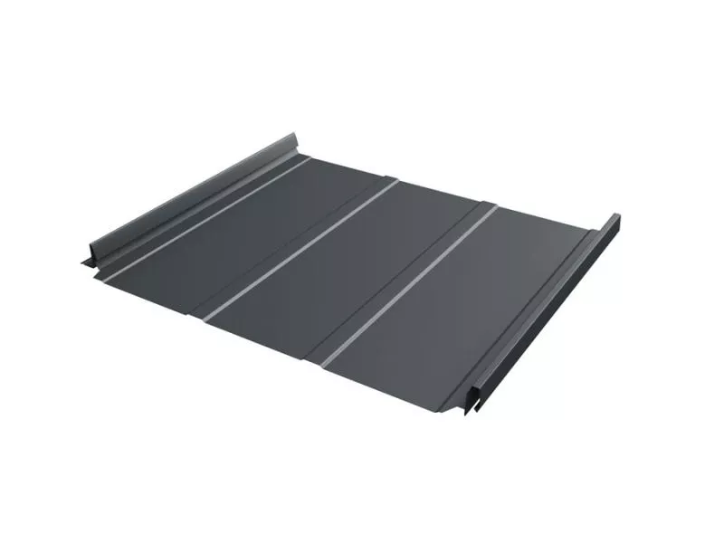 Кликфальц Pro Line Grand Line 0,5 Satin Matt TX с пленкой на замках RAL 7016 антрацитово-серый купить в екатеринбурге