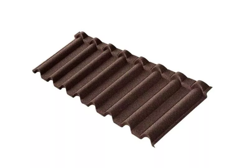 Композитная черепица Metrotile Gallo Кофе купить в екатеринбурге