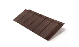 Композитная черепица Metrotile IPanel Кофе. Цена: 1692 руб. Артикул: MetrotilePanel-kofe