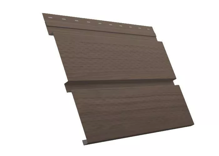 Софит металл GL без перфорации Print Elite 0,45 мм Choco Wood Шоколадное дерево купить в екатеринбурге