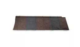 Композитная черепица Metrotile ISlate Кофейно-серый. Цена: 1790 руб. Артикул: MetrotileSlate-kgr