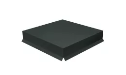 Колпак на столб крышка 385х385мм 0,5 Velur X с пленкой RAL 7016 антрацитово-серый. Цена: 1577 руб. Артикул: 32221