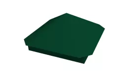 Колпак на столб Пирамида 390х390мм 0,5 Satin с пленкой RAL 6005 зеленый мох. Цена: 2248 руб. Артикул: 32030
