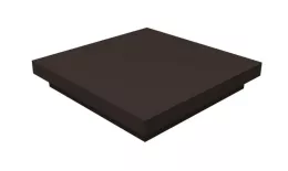 Колпак на столб плоский 350х350мм 0,5 Satin Matt TX с пленкой RR 32 темно-коричневый. Цена: 2266 руб. Артикул: 32628