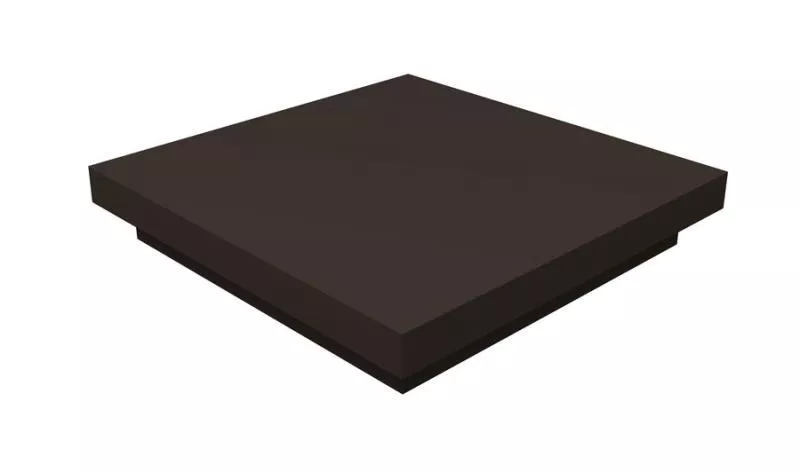 Колпак на столб плоский 460х425мм 0,45 Drap TX с пленкой RR 32 темно-коричневый купить в екатеринбурге